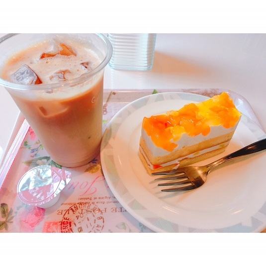 空き時間にクォーターズカフェへ