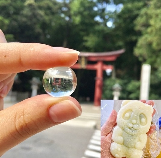 弥彦を散策