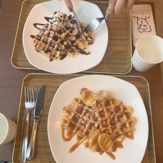 パンケーキも本当に美味しくて大満足!